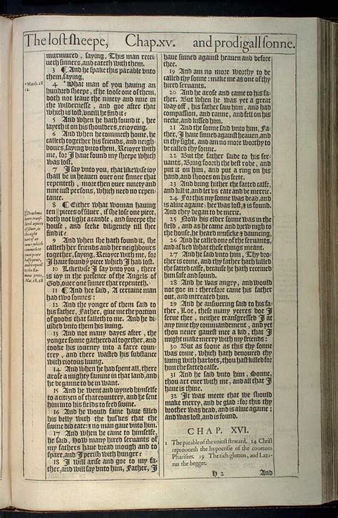 King James Version (KJV) Public Domain. . King james bible luke 15